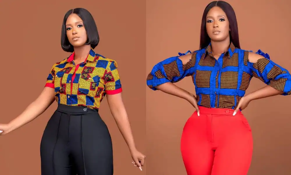 Ankara Tops and Trousers Combinations