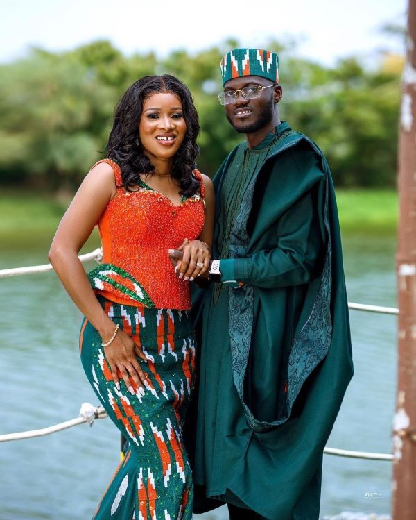 Kente style for couples