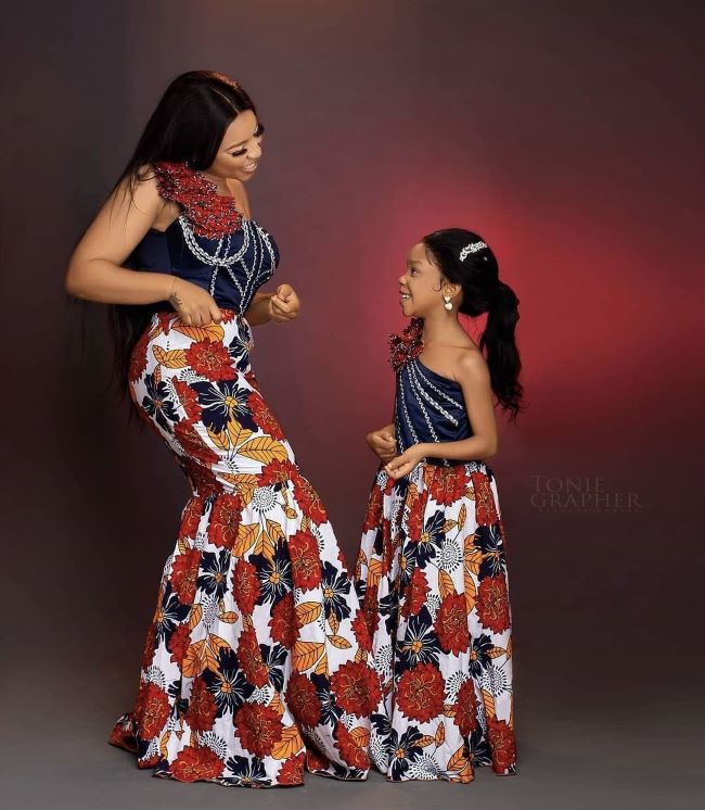 Mother and Child in Ankara Twinning Look