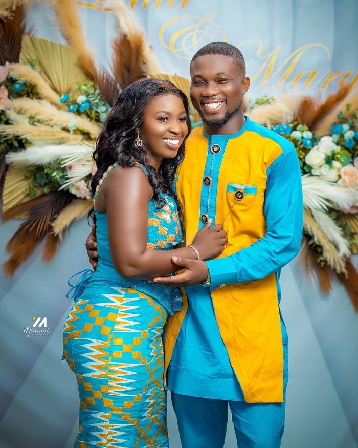 Kente outfits for Couple