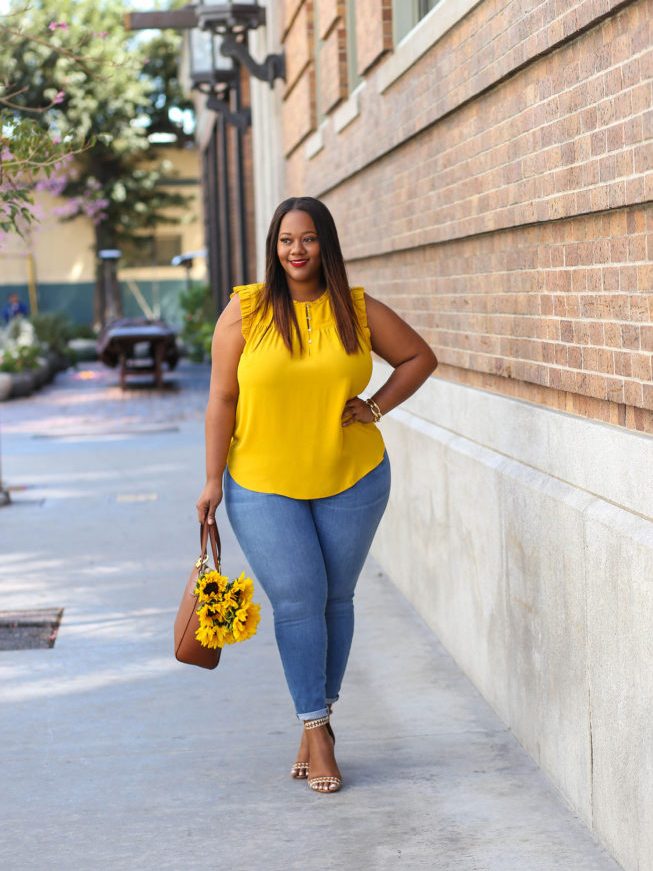 Casual outfit for Plus-size Ladies