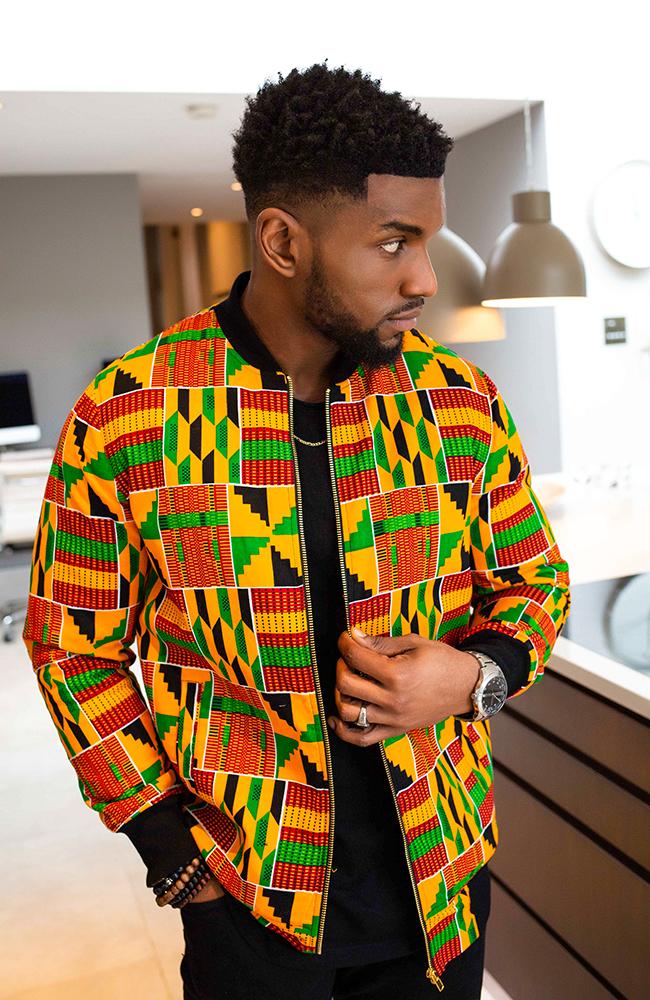 Kente Jacket - African Men's Fashion