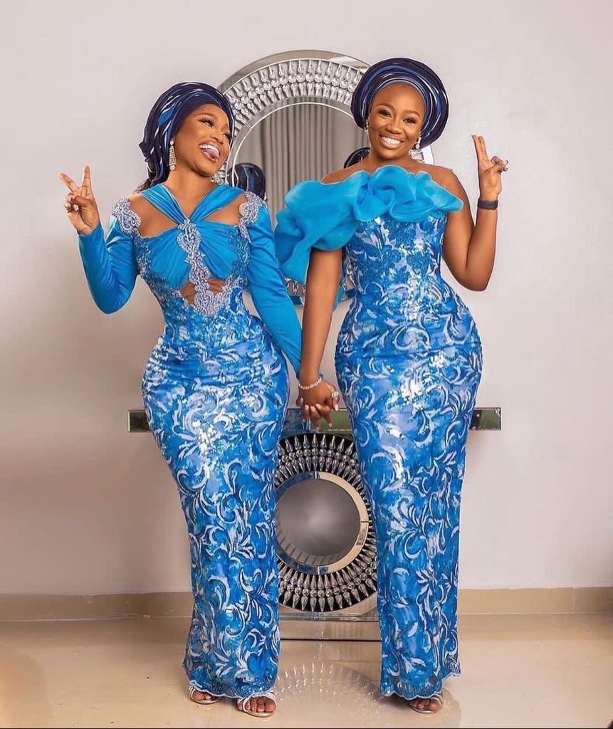 African Lace Styles for Asoebi Ladies
