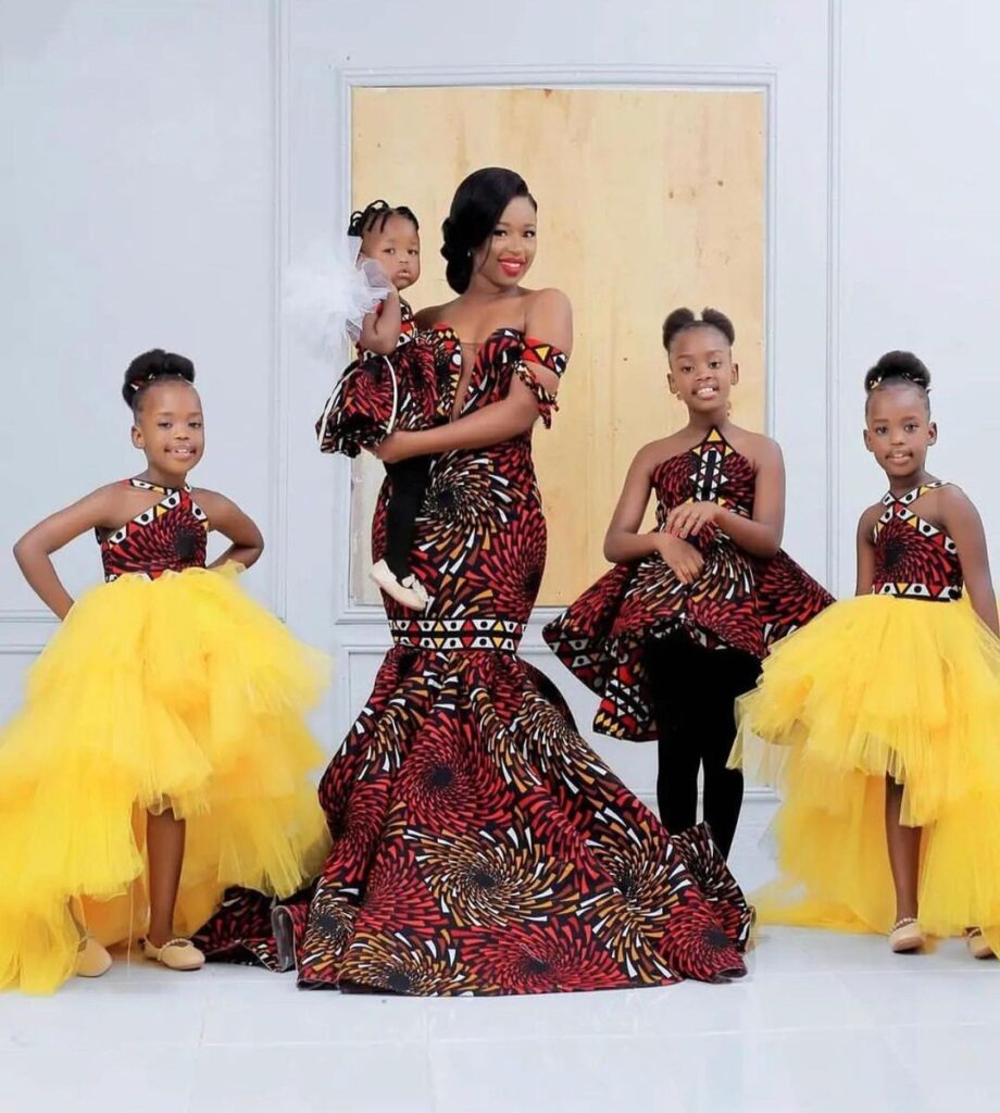 Ankara Styles for Mom and Daughters