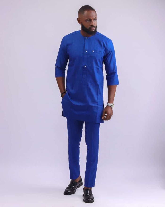 Blue Senator Outfit for Men